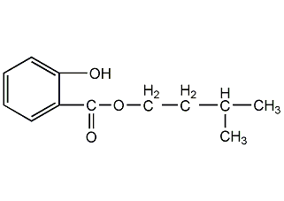 苯甲酸異戊酯結構式