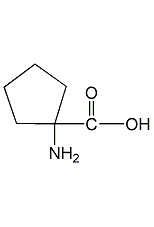 1-氨基-1-環(huán)戊羧酸結(jié)構(gòu)式