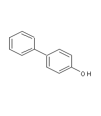 對(duì)羥基聯(lián)苯結(jié)構(gòu)式